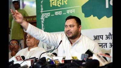 Bihar deputy chief minister Tejashwi Prasad Yadav who is from the RJD, the largest constituent of the ruling alliance, is learnt to have given his nod to the proposal. (ANI) Bihar deputy chief minister Tejashwi Prasad Yadav who is from the RJD, the largest constituent of the ruling alliance, is learnt to have given his nod to the proposal. (ANI)