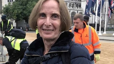 Queen Elizabeth II's Funeral: Chrissy Heerey, a serving member of RAF from Melton Mowbray in Leicestershire. (Twitter) Queen Elizabeth II's Funeral: Chrissy Heerey, a serving member of RAF from Melton Mowbray in Leicestershire. (Twitter)