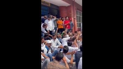 Meerut College principal Dr S N Sharma, however, made no bones about the fact that the hostels have been closed for over three years. (HT PHOTO) Meerut College principal Dr S N Sharma, however, made no bones about the fact that the hostels have been closed for over three years. (HT PHOTO)