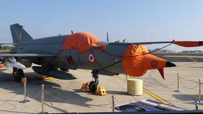 A MiG-21 Bison from the Srinagar-based No. 51 squadron displayed at the Aero India 2019 in Yelahanka. (Rahul Singh/HT photo) A MiG-21 Bison from the Srinagar-based No. 51 squadron displayed at the Aero India 2019 in Yelahanka. (Rahul Singh/HT photo)