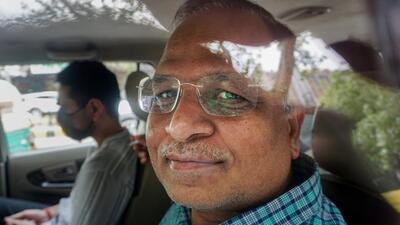 Delhi minister Satyendar Jain. (PTI) Delhi minister Satyendar Jain. (PTI)