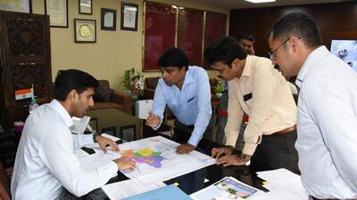 The district administration on Monday reviewed several projects--including the construction of water treatment plants at Bhobharka and Kasan--to supply drinking water from canals to villages (HT Photo) The district administration on Monday reviewed several projects--including the construction of water treatment plants at Bhobharka and Kasan--to supply drinking water from canals to villages (HT Photo)