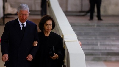 Numerous guests ranging from political heads of countries to distinct royal family members and dignitaries from across the globe will fly to the UK for the funeral of Queen Elizabeth II. The Queen's funeral is the first state funeral in the UK since Winston Churchill's in 1965. (REUTERS)