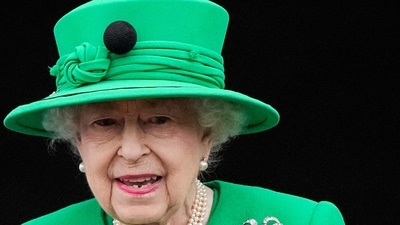 Queen Elizabeth II's Funeral: Britain's Queen Elizabeth II at the Buckingham Palace balcony. (AFP File)