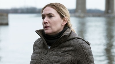Kate Winslet was hospitalised in Croatia after suffering a fall on the set of her film Lee. Kate Winslet was hospitalised in Croatia after suffering a fall on the set of her film Lee.