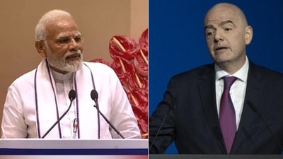 PM Modi and Infantino