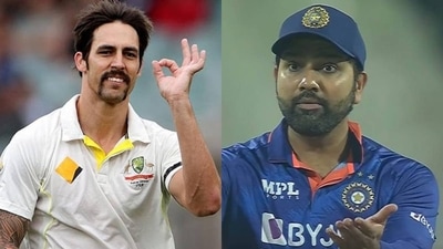 Mitchell Johnson; Rohit Sharma Mitchell Johnson; Rohit Sharma