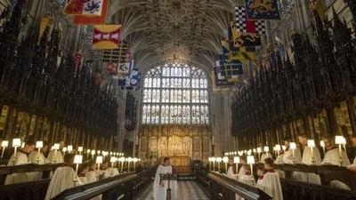 Queen Elizabeth II's Funeral: The chapel where Queen Elizabeth II will be buried with husband Prince Philip. (AFP)
