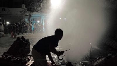 The quake could be felt across Taiwan, the weather bureau said. Buildings shook briefly in the capital Taipei, and aftershocks have continued to jolt the island. (AFP)