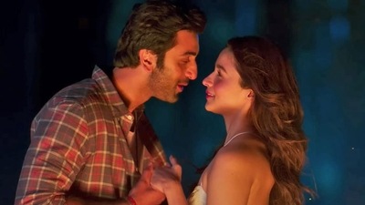 Ranbir Kapoor and Alia Bhatt in Brahmastra. Ranbir Kapoor and Alia Bhatt in Brahmastra.