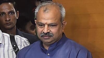 Addressing a press conference on Monday, Adesh Gupta said, “Despite being the chairman of the Delhi Waqf Board, Khan closed the primary school running in Fatehpur Mosque in Chandni Chowk and built 11 new shops for which he got money.” (PTI) Addressing a press conference on Monday, Adesh Gupta said, “Despite being the chairman of the Delhi Waqf Board, Khan closed the primary school running in Fatehpur Mosque in Chandni Chowk and built 11 new shops for which he got money.” (PTI)