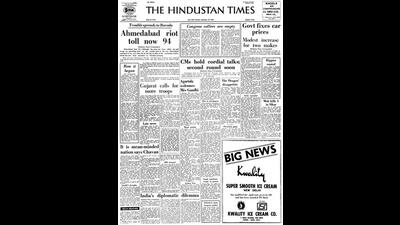 HT This Day: September 22, 1969 -- Govt fixes car prices HT This Day: September 22, 1969 -- Govt fixes car prices