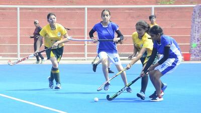 Players in action during the district-level Khedan Watan Punjab Diyan in Ludhiana. (Harvinder Singh/Ht) Players in action during the district-level Khedan Watan Punjab Diyan in Ludhiana. (Harvinder Singh/Ht)
