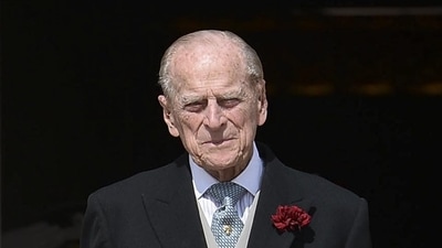 Queen Elizabeth II's Funeral: Britain's Prince Philip, Duke of Edinburgh. (AFP )