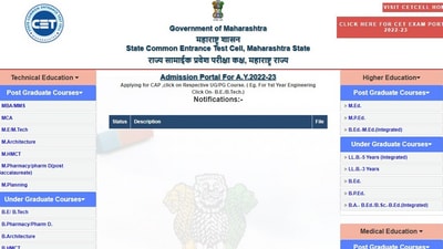 MHT CET Counselling: CAP portal launched, Engg, Medical admissions to begin soon (cetcell,mahacet.org)