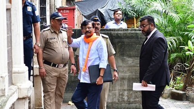 Shiv Sena MP Sanjay Raut. (File) (Bhushan Koyande/HT Photo)