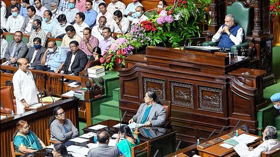 The Karnataka government on Monday withdrew the Karnataka Industrial Disputes and Certain Other Laws (Amendment) Bill 2020. (ANI) The Karnataka government on Monday withdrew the Karnataka Industrial Disputes and Certain Other Laws (Amendment) Bill 2020. (ANI)