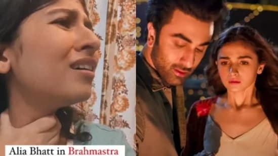 Alia Bhatt has praised Chandni's mimicry of her character Isha from Brahmastra.