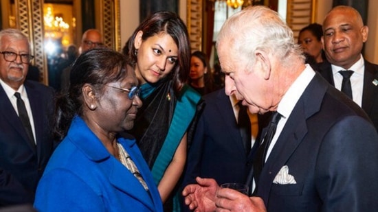 President Droupadi Murmu met King Charles III at Buckingham Palace