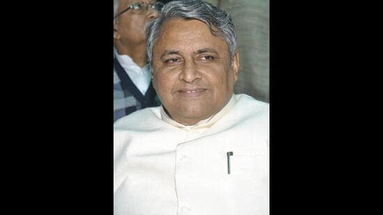 Bihar finance minister Vijay Kumar Choudhary. (HT Photo)