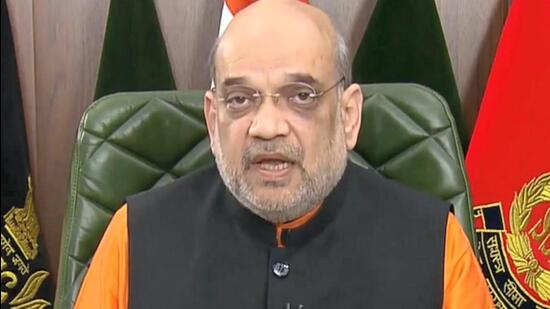 Union home minister Amit Shah. (PTI)