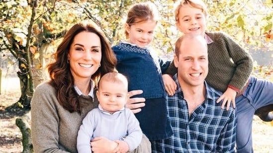 Queen Elizabeth II Funeral: Kate Middleton and Prince William's with their children George, Charlotte and Louis.(File)