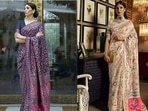 Akhilm sarees look uber graceful and royal.