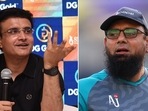 Sourav Ganguly (L) and Saqlain Mushtaq (Getty Images) Sourav Ganguly (L) and Saqlain Mushtaq (Getty Images)