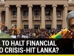 INDIA TO HALT FINANCIAL AID TO CRISIS-HIT LANKA?