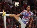 &nbsp;Robert Lewandowski in action&nbsp;