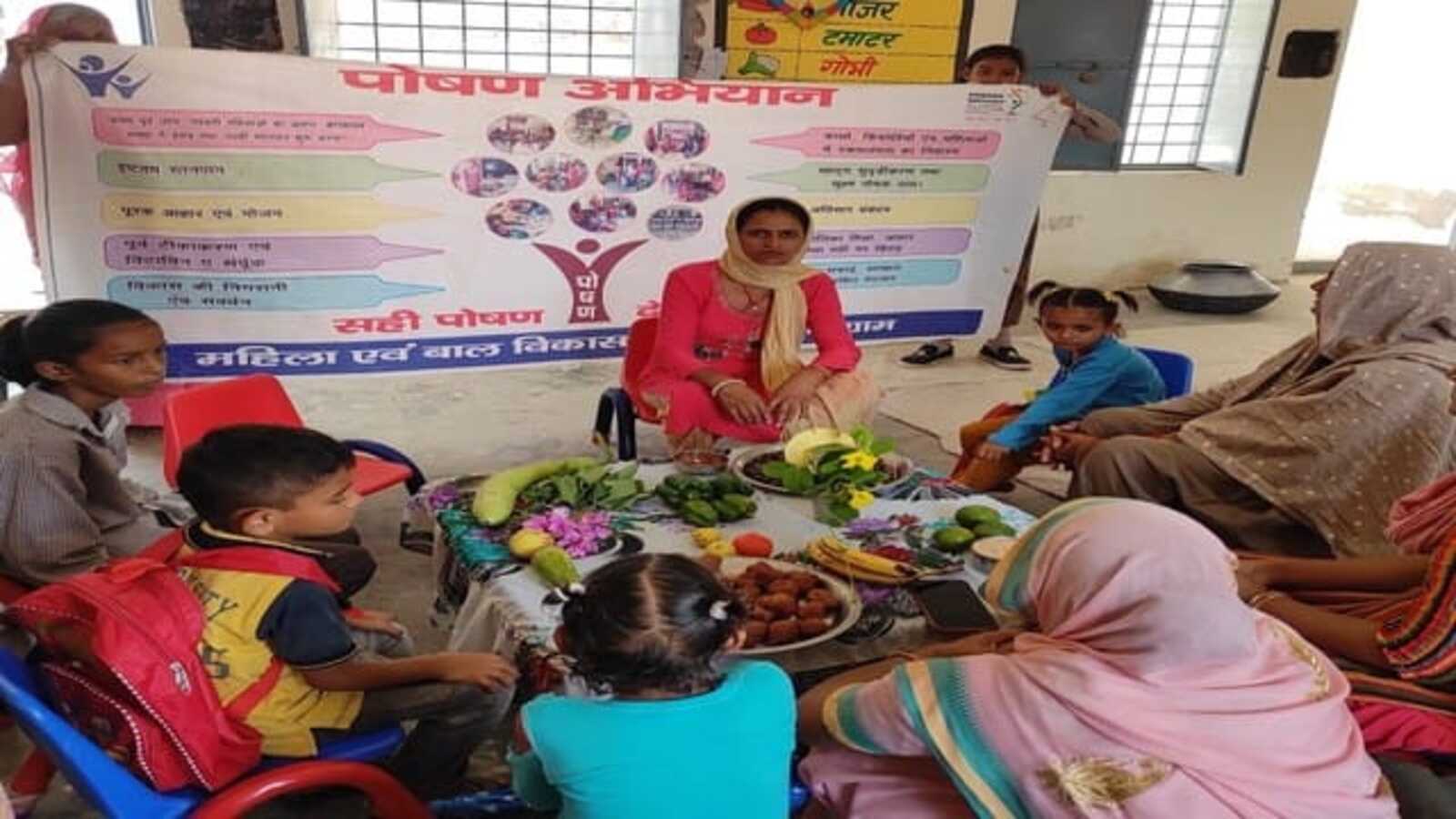 Nutrition Month: Competition for increasing health awareness among kids in Prayagraj