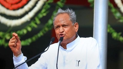 Rajasthan chief minister Ashok Gehlot. (PTI) Rajasthan chief minister Ashok Gehlot. (PTI)