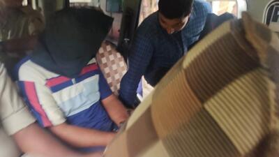 Two suspected terrorists with ISIS links have been arrested from Shivamogga, home minister Araga Jnanendra said on Tuesday. (ANI) Two suspected terrorists with ISIS links have been arrested from Shivamogga, home minister Araga Jnanendra said on Tuesday. (ANI)