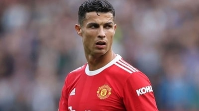Cristiano Ronaldo in action for Manchester United. (Getty) Cristiano Ronaldo in action for Manchester United. (Getty)