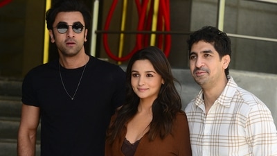 Brahmastra actors Ranbir Kapoor, Alia Bhatt and director Ayan Mukerji talk about the success of the film. (AFP) Brahmastra actors Ranbir Kapoor, Alia Bhatt and director Ayan Mukerji talk about the success of the film. (AFP)