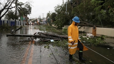 In Puerto Rico, US President Joe Biden declared a state of emergency, authorizing the Federal Emergency Management Agency to provide assistance. (REUTERS)
