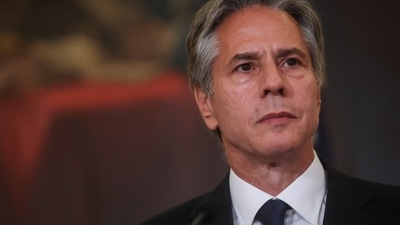 Armenia-Azerbaijan Conflict: US Secretary of State Antony Blinken during a joint news conference. (Reuters)