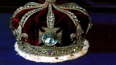 The Kohinoor diamond as part of the British Monarch’s crown. (HT file) The Kohinoor diamond as part of the British Monarch’s crown. (HT file)