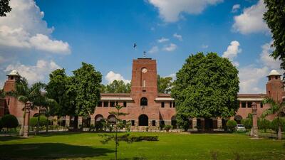 DU registrar Vikas Gupta said that the university has not received any information about the decision by Stephen’s. (Sanchit Khanna/HT Photo)