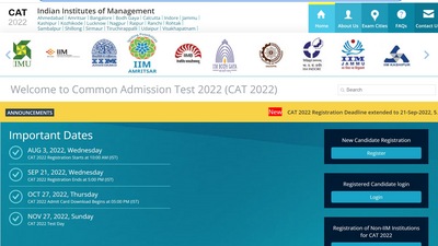 IIM CAT 2022 registration ends tomorrow at iimcat.ac.in IIM CAT 2022 registration ends tomorrow at iimcat.ac.in