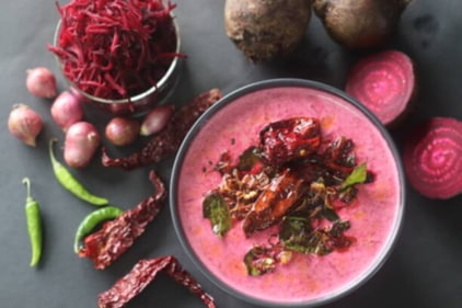 Beetroot Raita Recipe (istockphoto) Beetroot Raita Recipe (istockphoto)