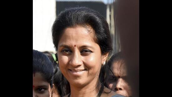 Ahead of finance minister Nirmala Sitharaman’s visit to Baramati on Thursday, Member of Parliament (MP) Supriya Sule visited various areas in her constituency and raised issues of public interest. (HT FILE PHOTO)