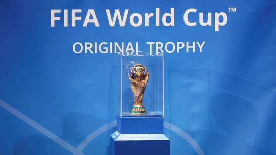 The FIFA World Cup will be played in Qatar this year.(via REUTERS)