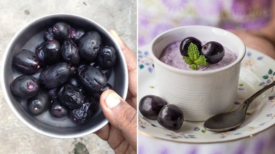 Healthy and lip-smacking jamun desserts for people with diabetes(Pinterest)