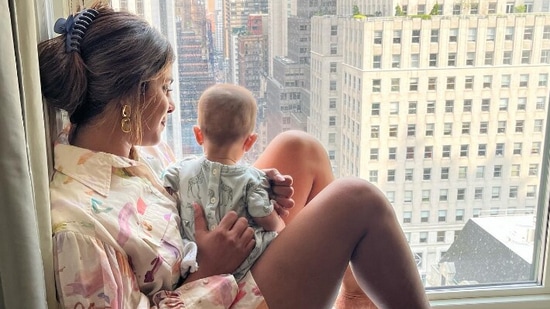 Priyanka Chopra has shared pics with daughter Malti Marie Chopra Jonas.