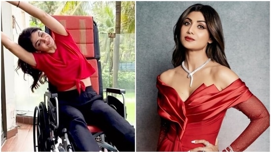'Pair toota hua hai, ab abs ko todna hai': Shilpa Shetty does simple abs workout for core strengthening in new video (Instagram)