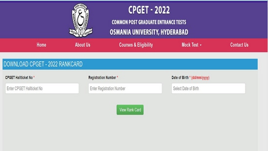 TS CPGET result 2022 out at cpget.tsche.ac.in; Direct link &amp; how to check
