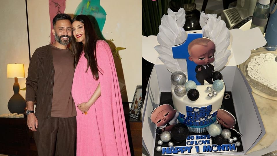 Anand Ahuja and Sonam Kapoor are celebrating one month of their baby's arrival. Anand Ahuja and Sonam Kapoor are celebrating one month of their baby's arrival.