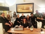 The Bhatts celebrating Mahesh Bhatt's birthday. Ranbir Kapoor is also seen. The Bhatts celebrating Mahesh Bhatt's birthday. Ranbir Kapoor is also seen.