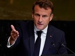 Russia-Ukraine War: Emmanuel Macron, President of France, addresses United Nations. Russia-Ukraine War: Emmanuel Macron, President of France, addresses United Nations.